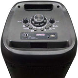 Maxpower Rechargeable Bluetooth Speaker - 6500 Watts 8"x 2 Woofers LED Lights