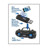 Naxa wireless audio adapter with bluetooth for USB connectors